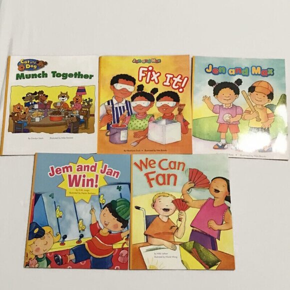 20 Classroom Readers Homeschool Books Mixed Lot Early Emergent Houghton Foresman - Picture 2 of 11